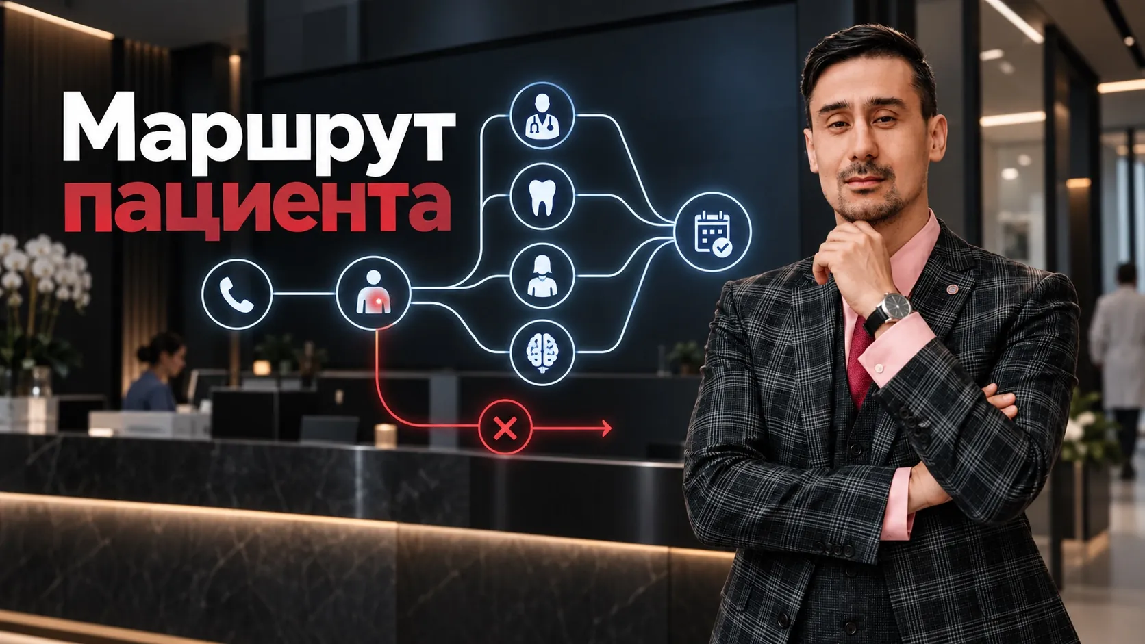 Маршрутизация пациента в клинике: как не потерять запись на первом звонке