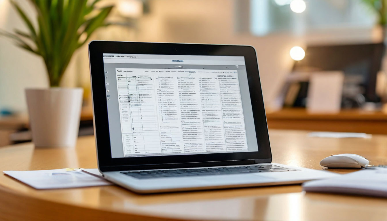План обучения на планшете и чек-лист на стойке ресепшена